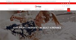 Desktop Screenshot of acciona-inmobiliaria.com